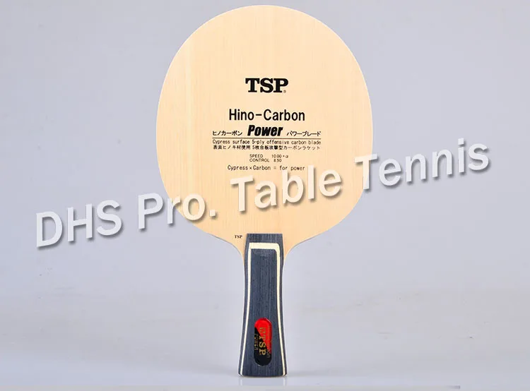 

TSP Hino-Carbon Power (Li Jiawei's) Table Tennis Blade (3+2 Carbon, Hinoki Surface) Racket Ping Pong Bat TSP 22194 21223 22195