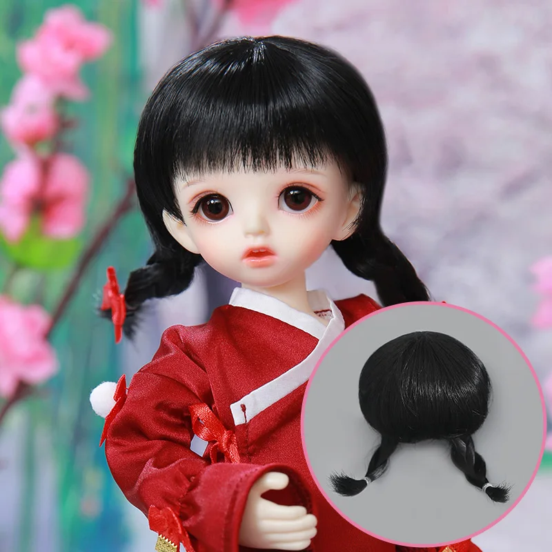 Парик для куклы BJD Zumi Размер 6 7 дюймов 1/6 высокая температура короткие красивые