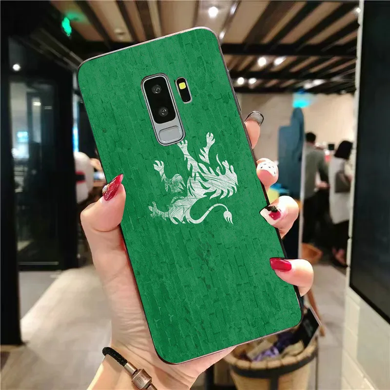 Чехол для телефона FC Sporting Clube de Portugal Samsung Galaxy S6 S7 Edge S8 S9 Plus A7 A5 A8 A9 J5 S5 DIY чехол мягкого