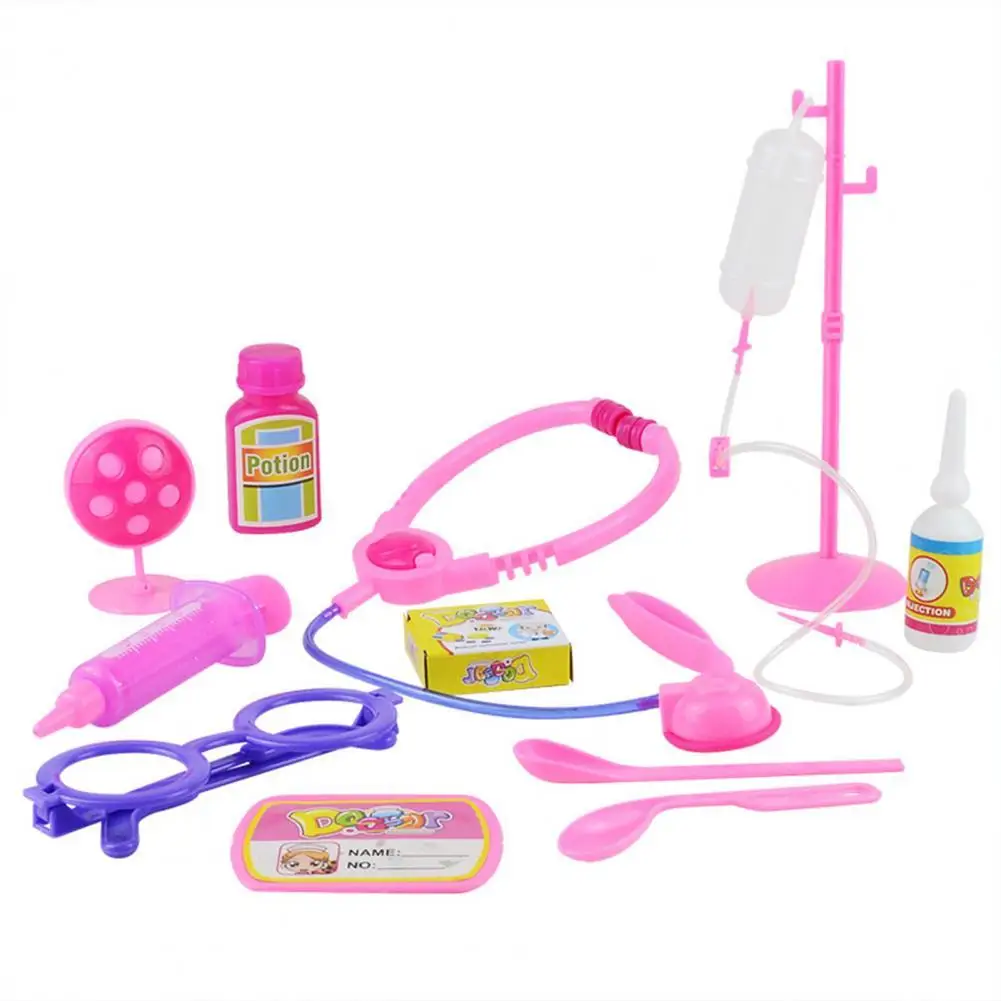 

12Pcs/Set Lightweight Plastic Pretend Play Pretend Play Plastic Dentist Toys Doctor Play Set for Interactive Play