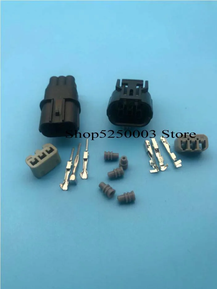 3pin автомобильный 6189-0887 6188-4739(промежуточный слот)(1,0) Мужской и Женский HX 040 провод жгут ремонт водонепроницаемый авто-соединитель