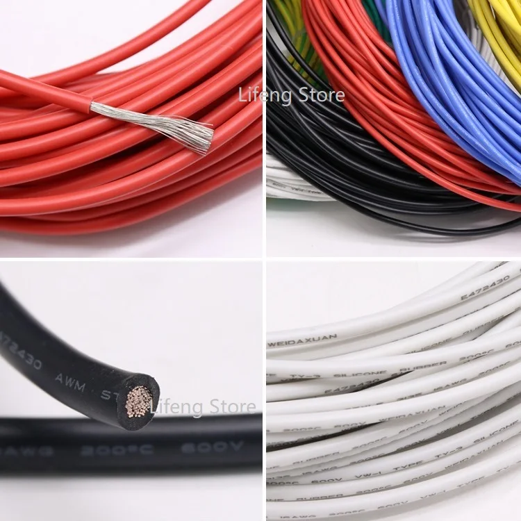UL3135 силикагелевый провод 16AWG Электрический силиконовый кабель термостойкий