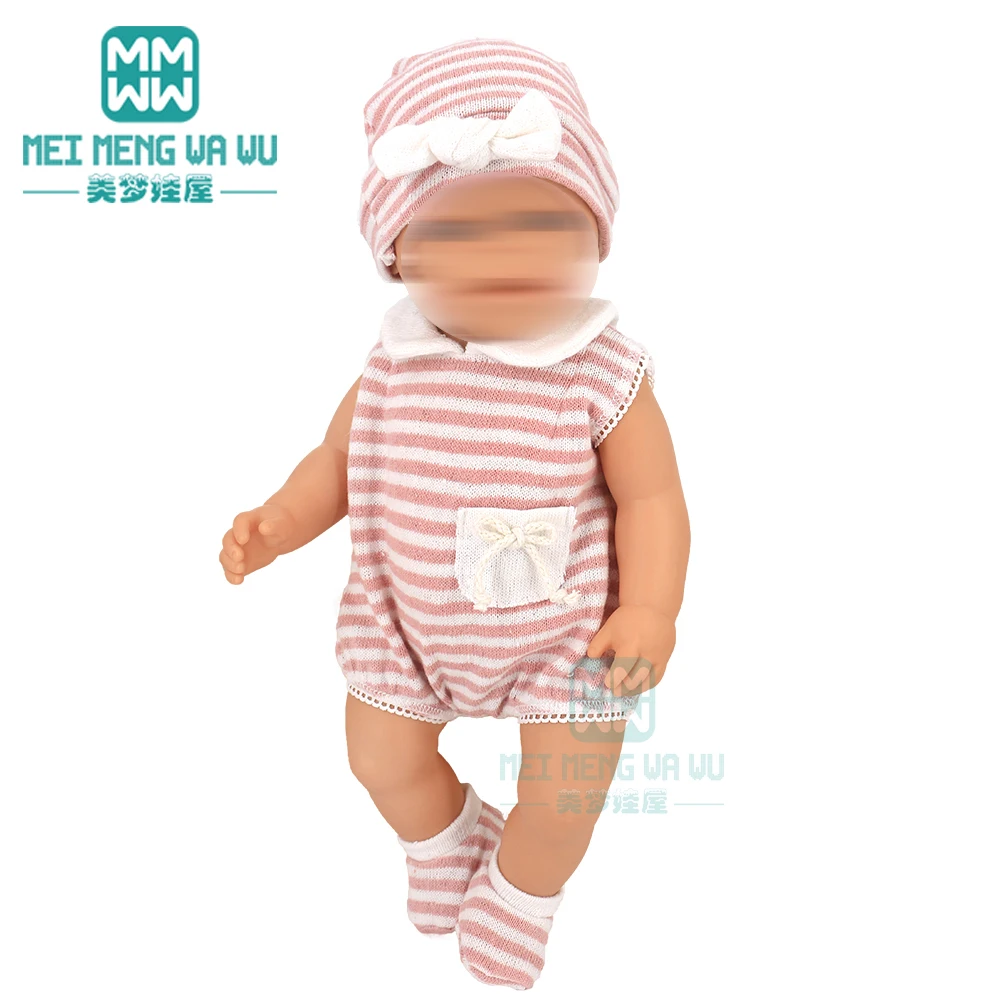 Одежда для куклы 43-45 см игрушка новорожденных кукла-американка платье девочки