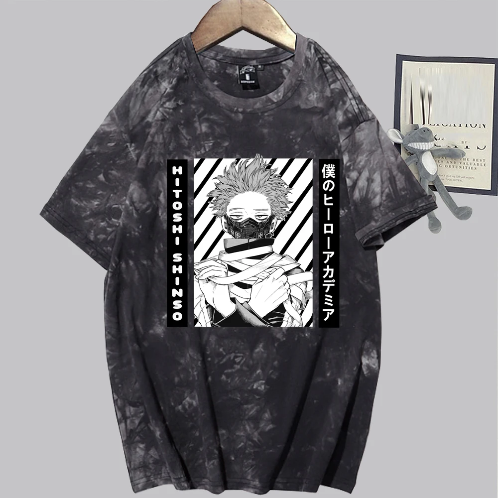 

Футболка с японским аниме Моя геройская Академия Shinso Hitoshi