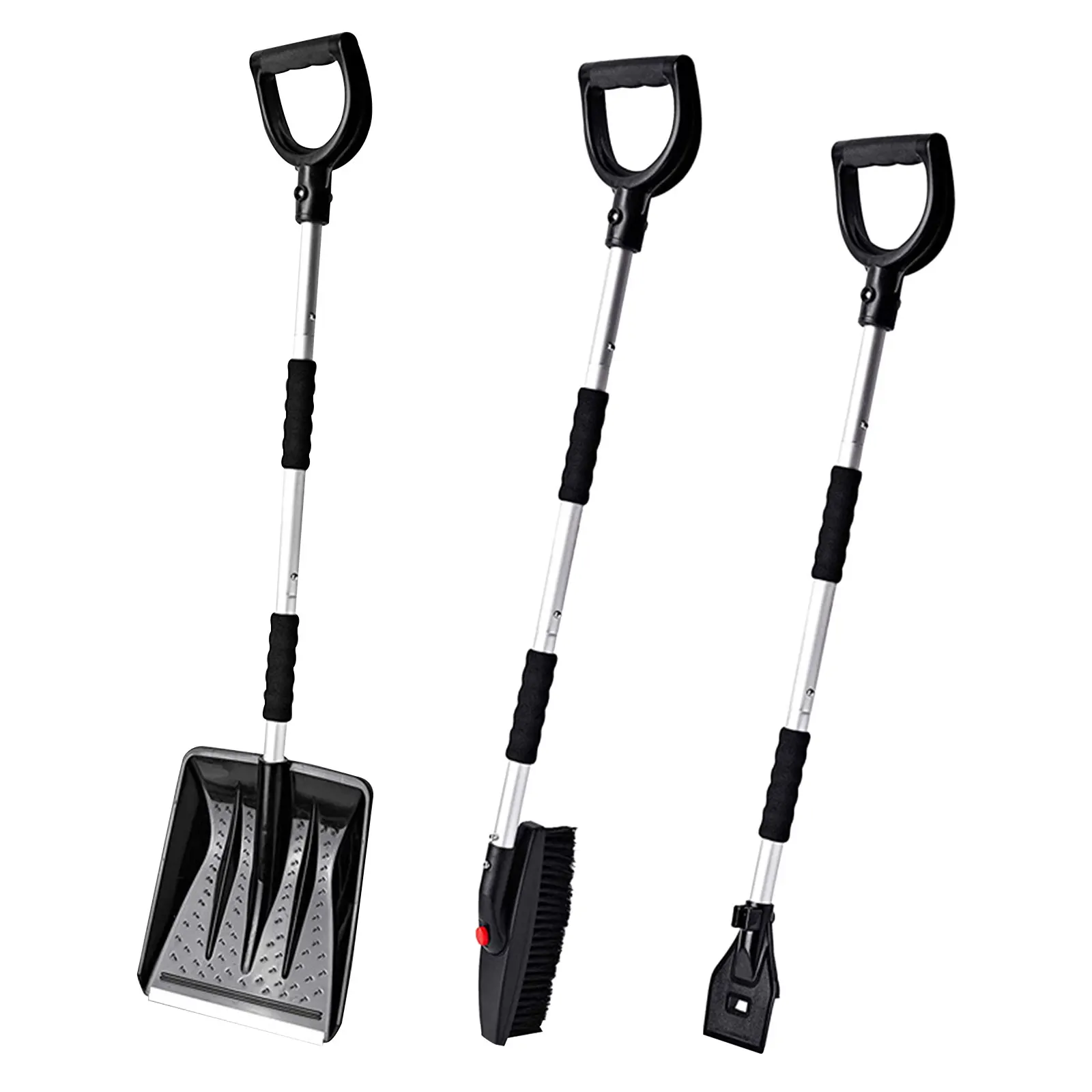 

Snow Shovel Winter Windshield Ice Scraper Shovel Snow Removal Set Car Scraper Tool for Lawn Garden Brush