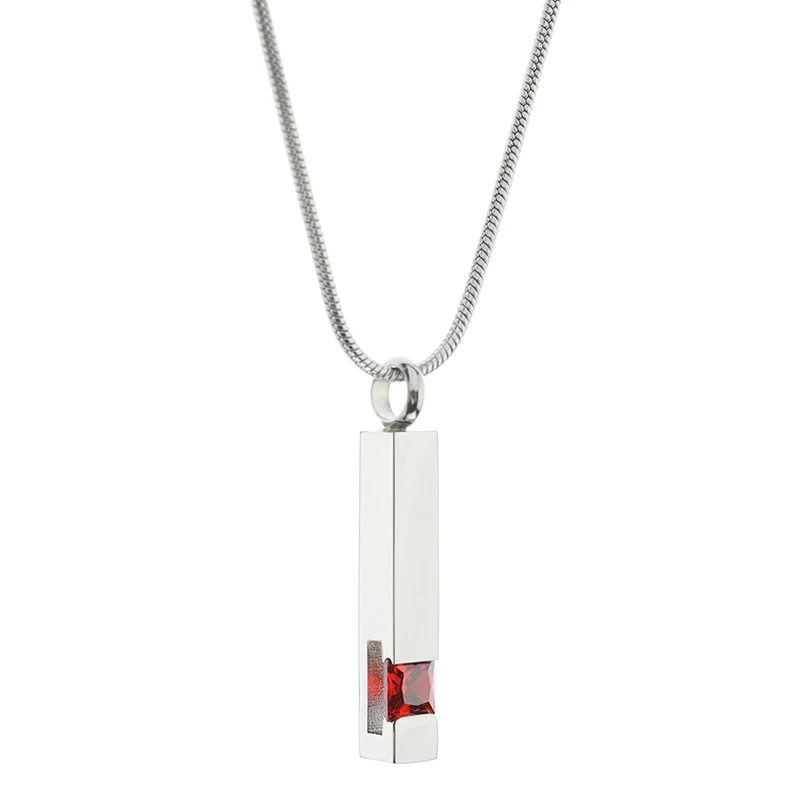 Высококачественное ожерелье из титановой стали для кремации ювелирные изделия