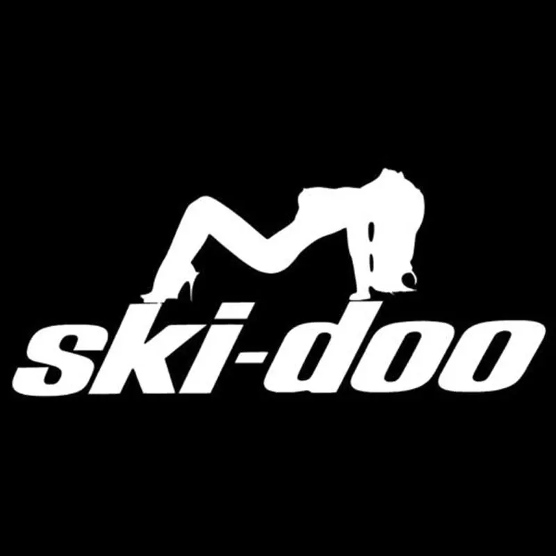 Aliauto креативные автомобильные стикеры Skidoo Quad Plow Snowmobie Trailer Авто мотоциклы