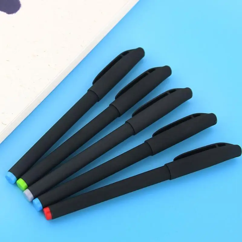 1 шт. печать на заказ рекламная карбоновая пластиковая ручка 0 5 мм спрей матовый