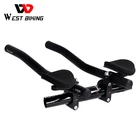 Велосипедный упор TT, зажим на руль, аэродинамические перекладины, удлинитель на руль, Триатлон, аэробары, три перекладины, для горного и дорожного велосипеда, велосипедный упор, руль