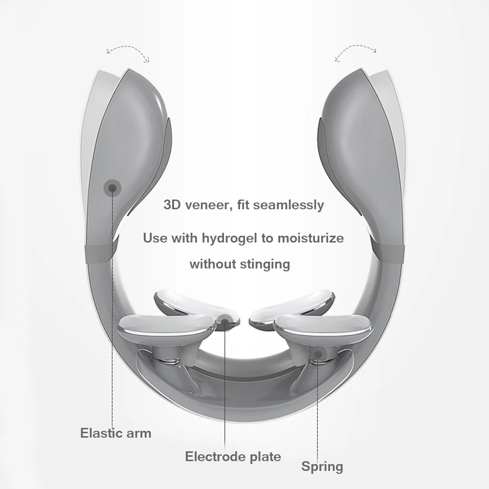 Умный электрический массажер для шеи с подогревом инструмент облегчения боли