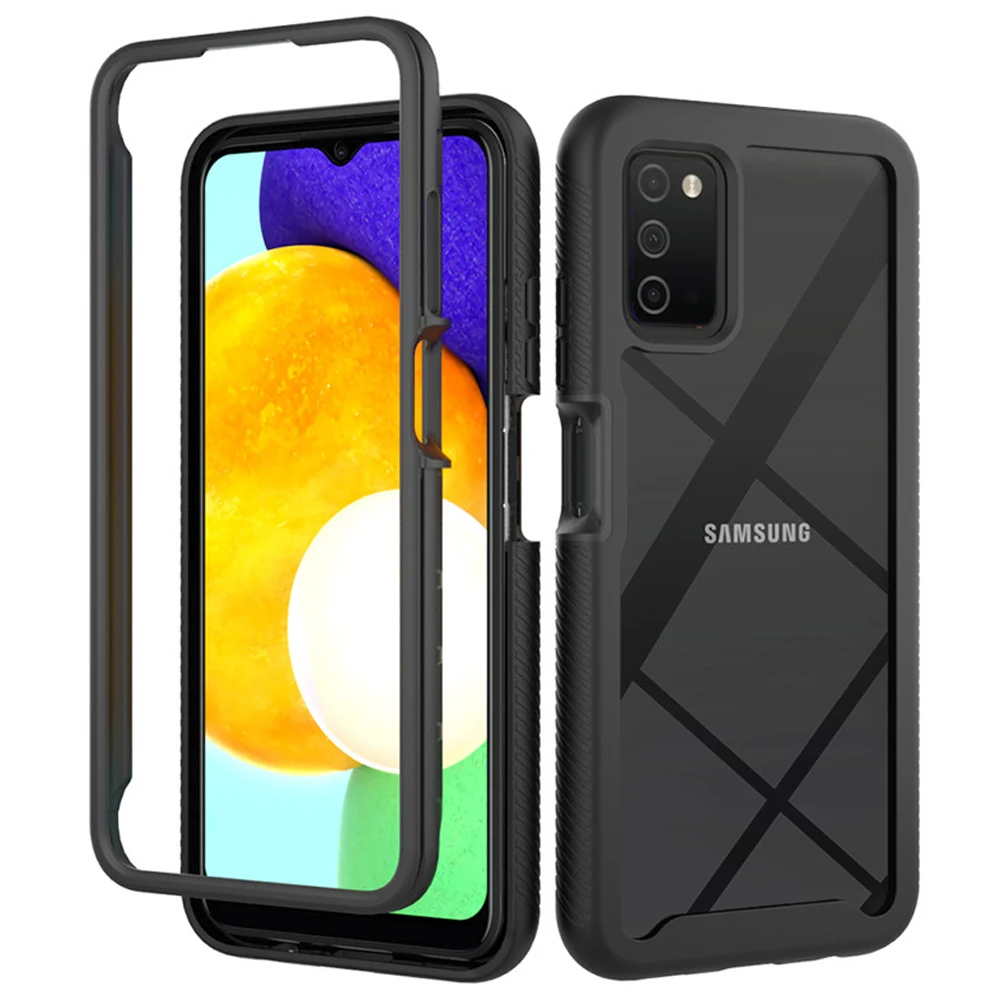 

Ударопрочный чехол-бампер для Samsung A03S 2021, задняя панель, чехол для Samsung Galaxy A03S, A03 S, чехол с кристаллами для Galaxy A03S, чехол