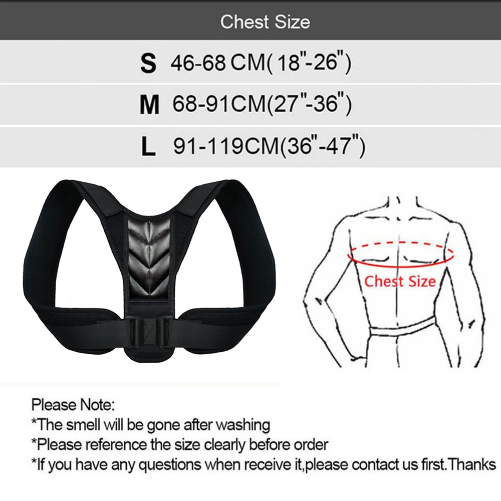 

Tcare Posture Corrector for Women Men Back Brace Comfortable Posture Trainer for Spinal Alignment and Posture Support Adjustable