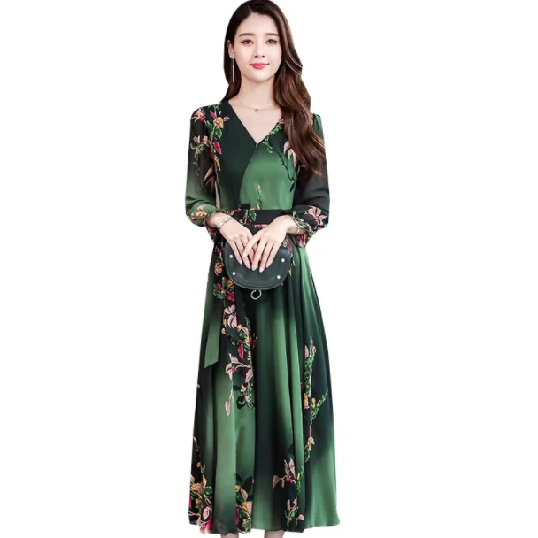 Высокое качество осень 2020 Новое поступление размера плюс M 3XL v образный вырез