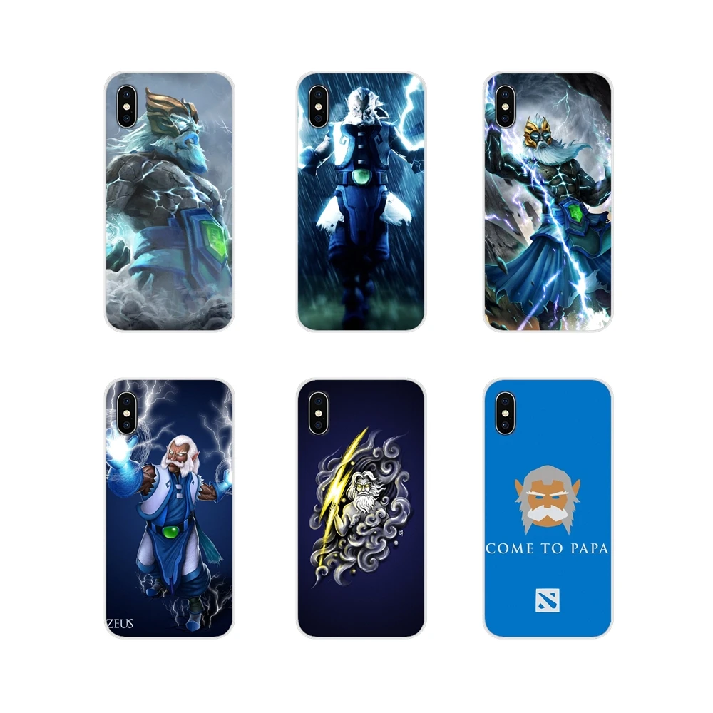 Игры dota 2 zeus для Apple ipod 5 6 iPhone X XR XS 11Pro MAX 4S 5S 5C SE 6S 7 8 плюс аксессуары телефона
