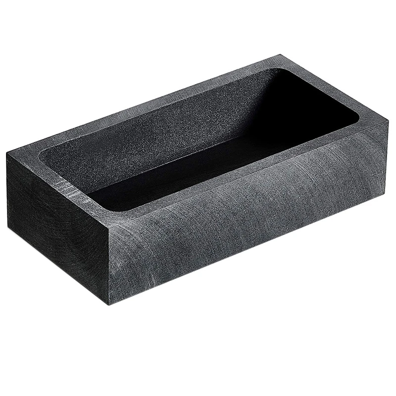 

Uclio Graphite Ingot Mold Silver Ingot Mould Gold Casting Ingot Crucible Mold for Melting Casting (1000 G Gold/ 500G Silver)