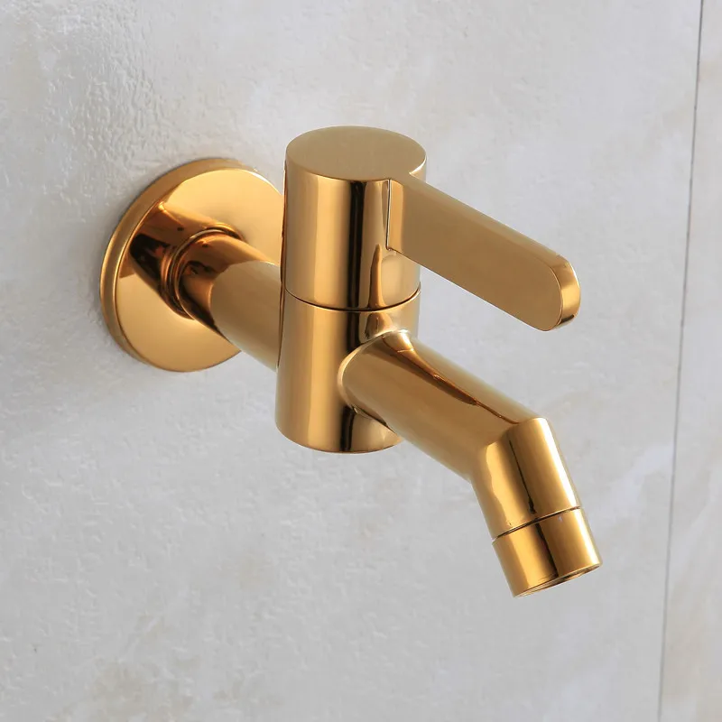 Медный смеситель для стиральной машины одиночная холодная швабра Смеситель