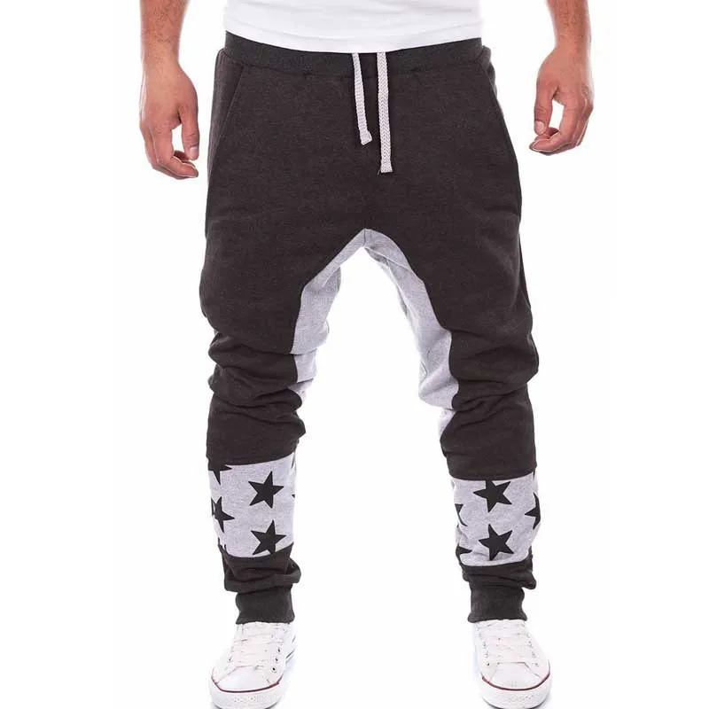 Брюки мужские брюки на шнурке повседневные мешковатые в стиле хип-хоп панельные