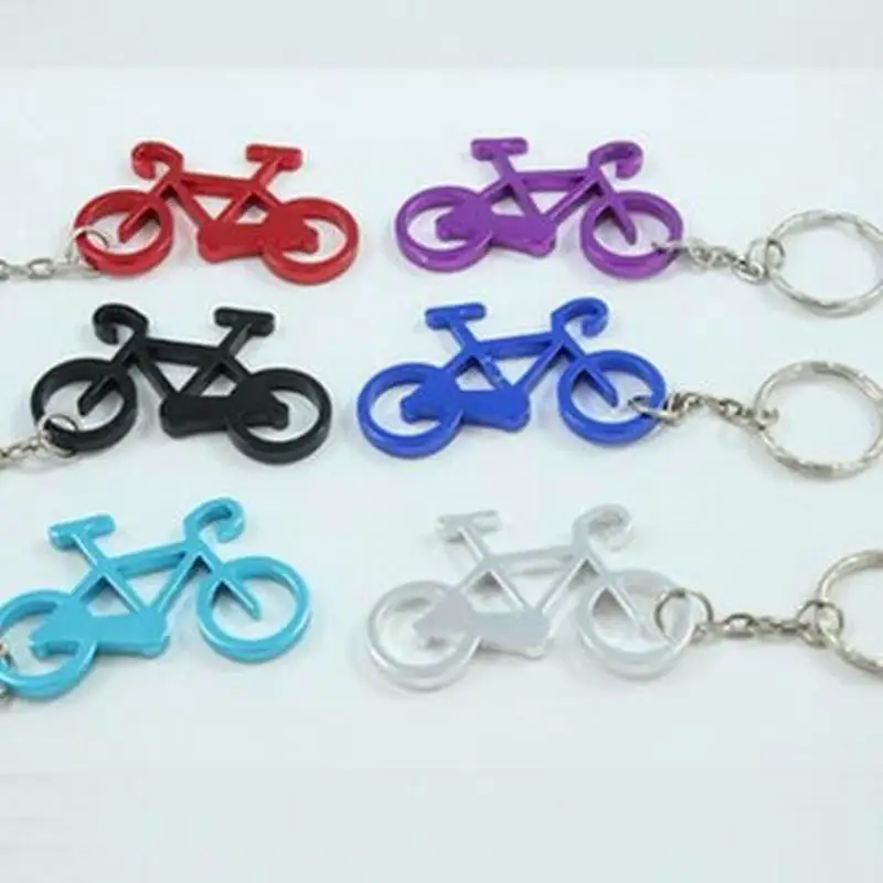 Бесплатная доставка 300 шт милый велосипед металлический открывалка для пива
