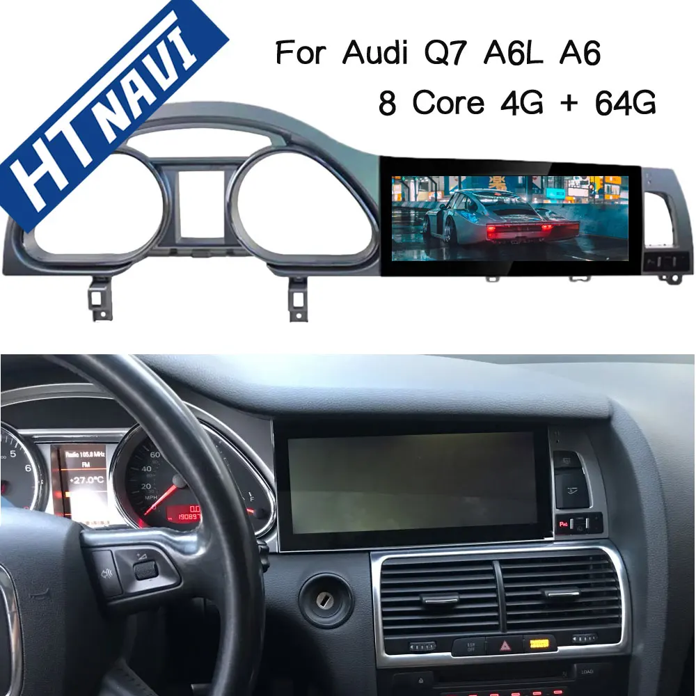 Android gps навигация автомобильная магнитола для Audi A6 4F 2004 2005 2006 2007 2008 2009 wifi HD сенсорный экран AUX Поддержка wifi Navi Стерео