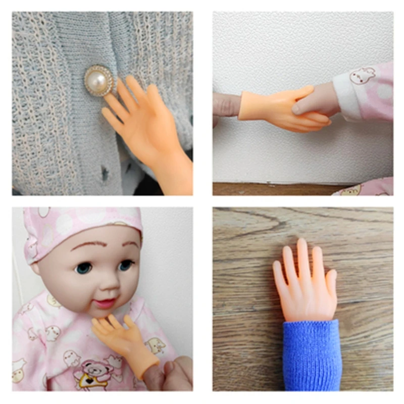

Funny Mini Hands Creative Finger Fidget Toys Small Hand Tease the Pet Toy XX9F