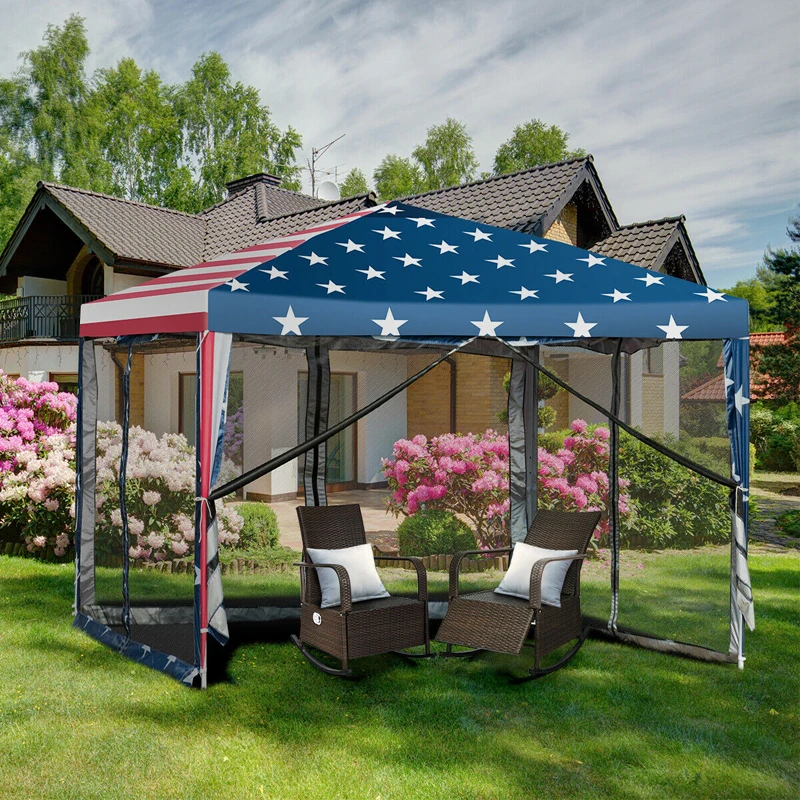

Outdoor 10' x 10' Pop-up Canopy Tent Gazebo Canopy OP70155