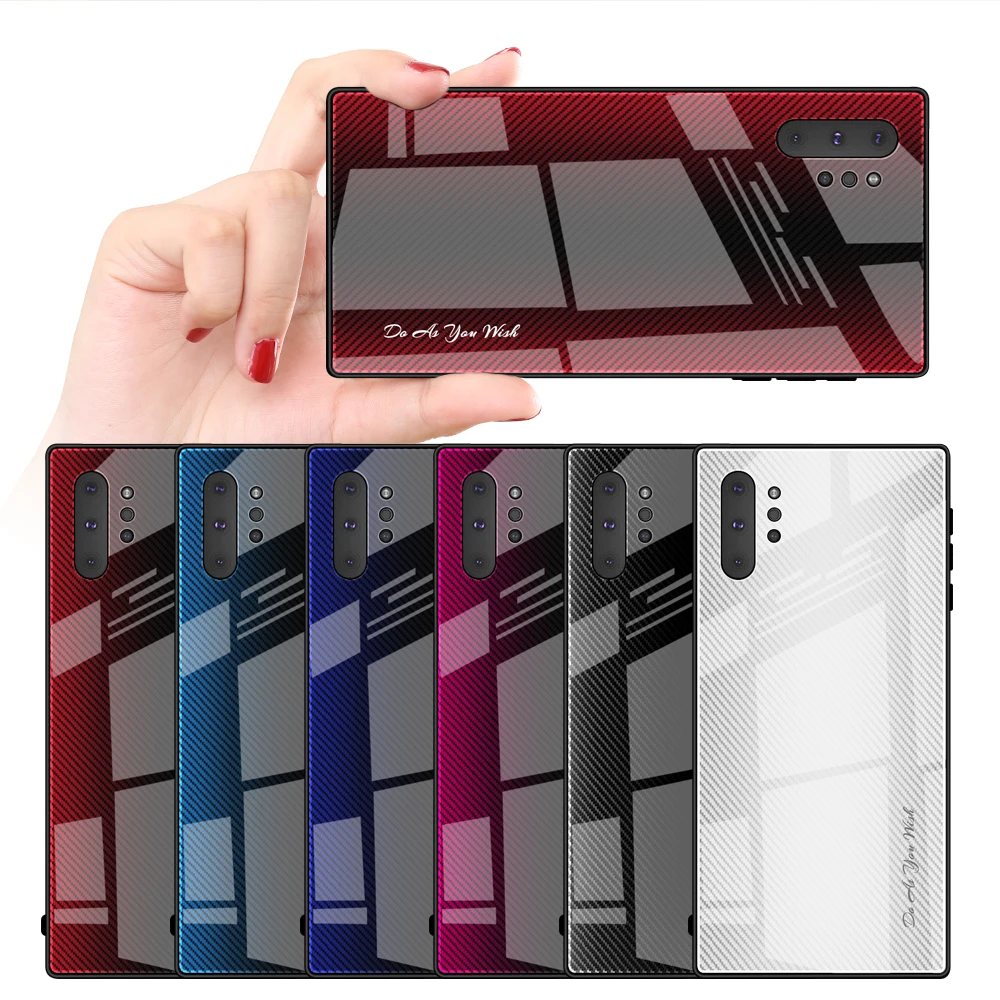 Жесткий Чехол бампер с градиентом для Samsung Galaxy A51 A71 A50 A30 A10 A20 A80 A90 A70 on S10 Plus S9 S8 Note 10