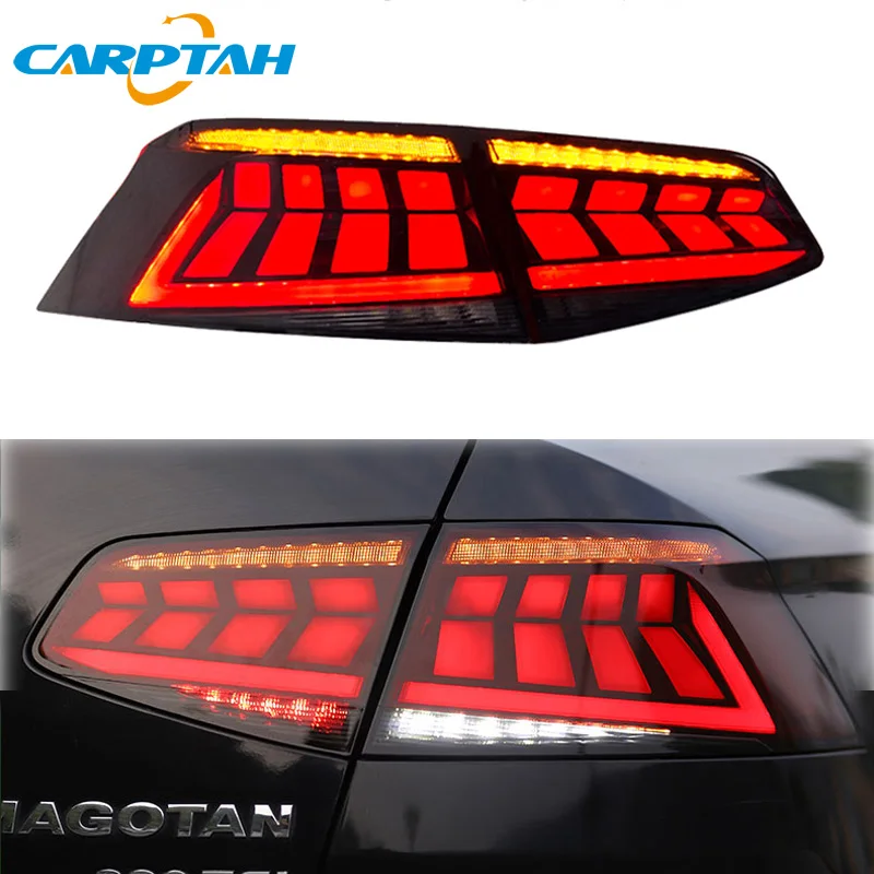 Автомобильный Стайлинг фонарь задние фонари для VolkswagenPassat B8 2017 - 2019 задний LED DRL +