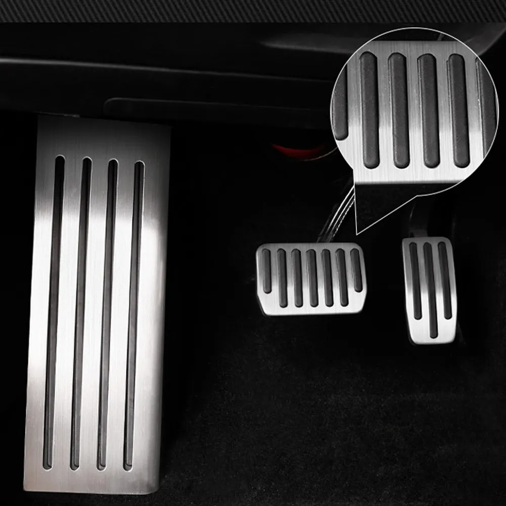 Алюминиевый сплав Автомобильный ножной газ/бензин/масло педаль тормоза отдых