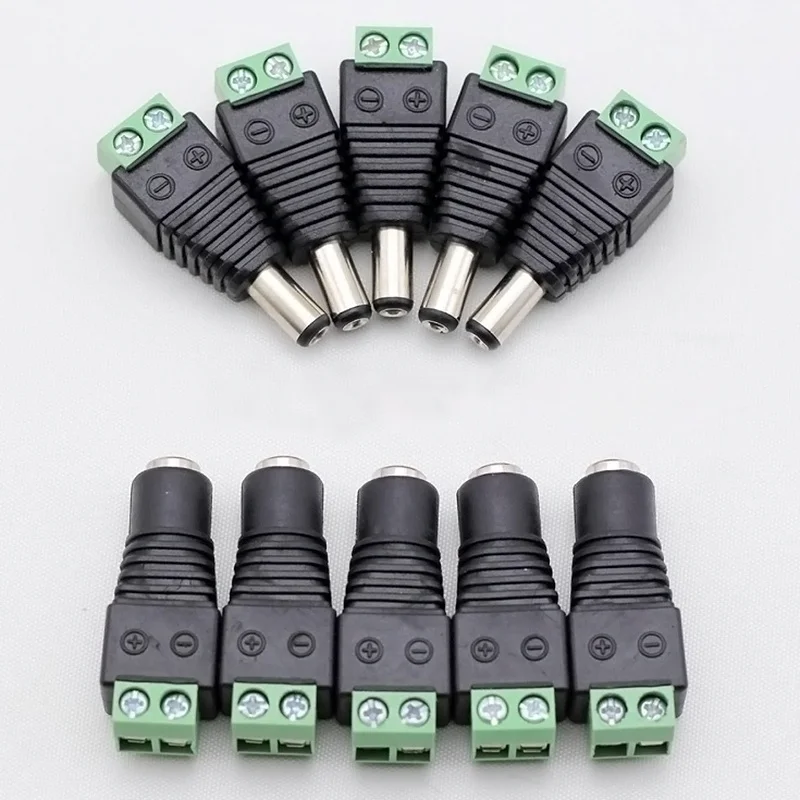 Адаптер питания для светодиодных лент 5050 3528 12 в пост. Тока|connector for led strip|connectors strip