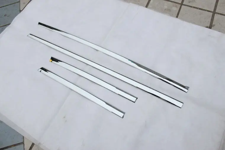 

For Audi Q3 2012-2018 Chrome Body door Side Molding Trims sill Strip