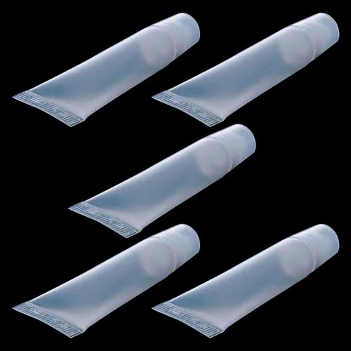 5 шт. 10 мл пустые трубки DIY блеск бальзам для губ прозрачный контейнер