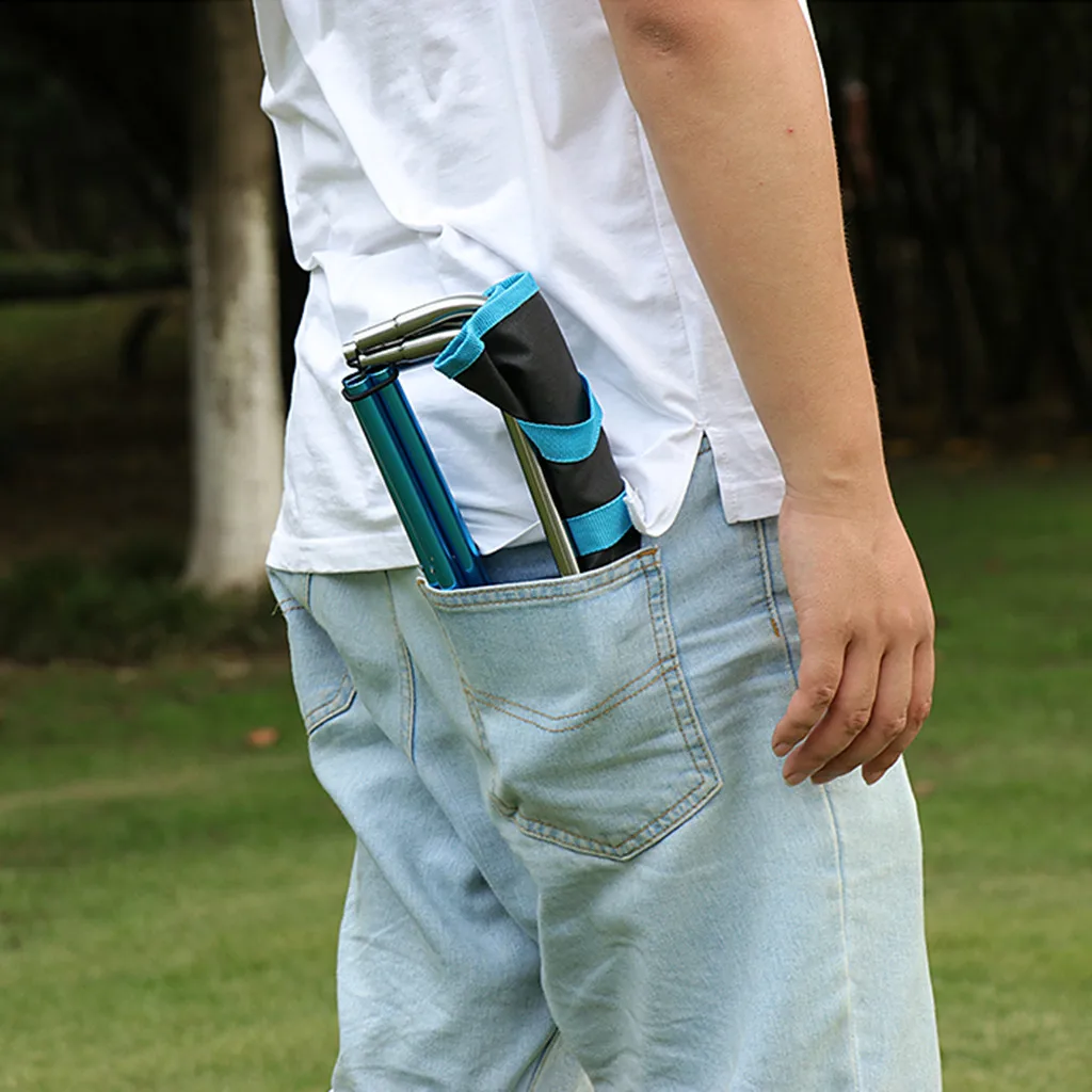 Портативный Легкий стул для кемпинга пикника рыбалки складной ткань Оксфорд