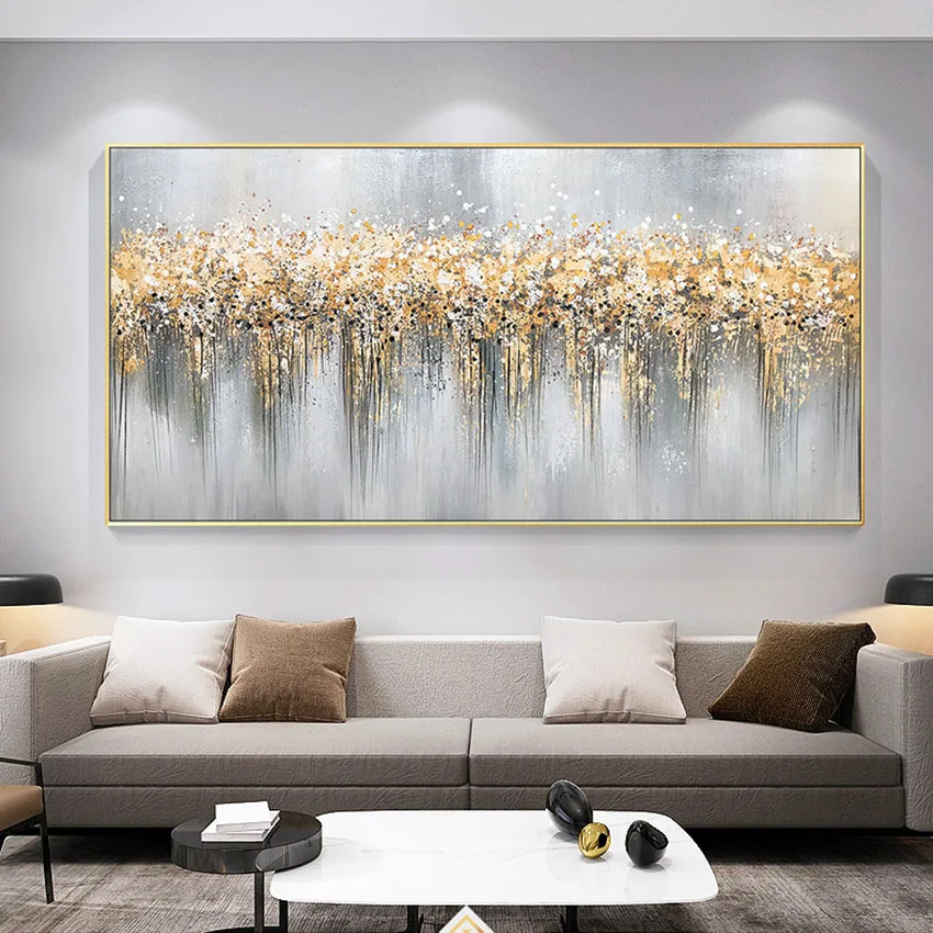 Абстрактное изображение на холсте настенные постеры для украшения дома ручная