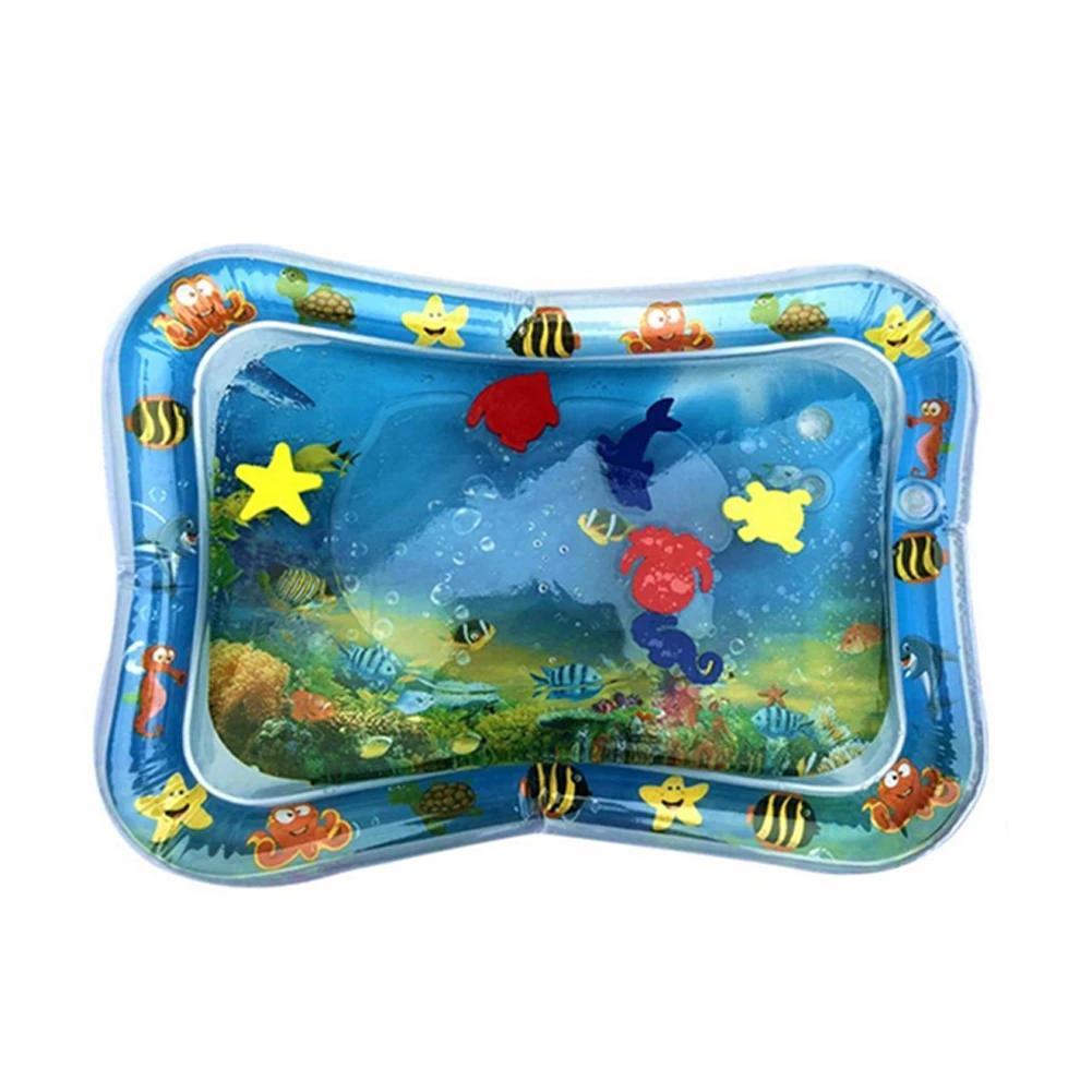 Надувной коврик для воды детей ясельного возраста животик время игровой игрушка