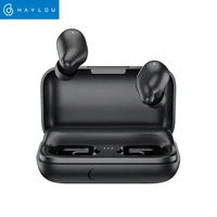 haylou t15 2200mah touch control wireless headphones hd stereo noise lsolation bluetooth earphones with battery level display