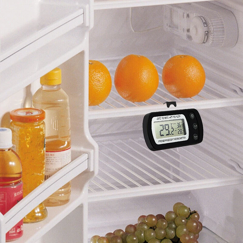 Refrigerator Aquarium Kitchen Electronic LCD Max-Min Thermometer Digital Thermo Temperature Meter With Probe Sensor Cable | Дом и сад