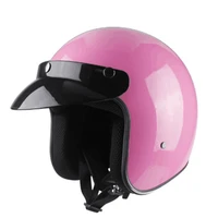 women pink open face helmet motocross capacete de capacete cascos para casque moto motorcycle accessories atv motorcycle kask