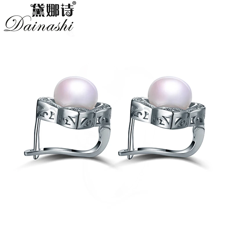 Серьги Dainashi из стерлингового серебра 100% пробы качественные ювелирные изделия