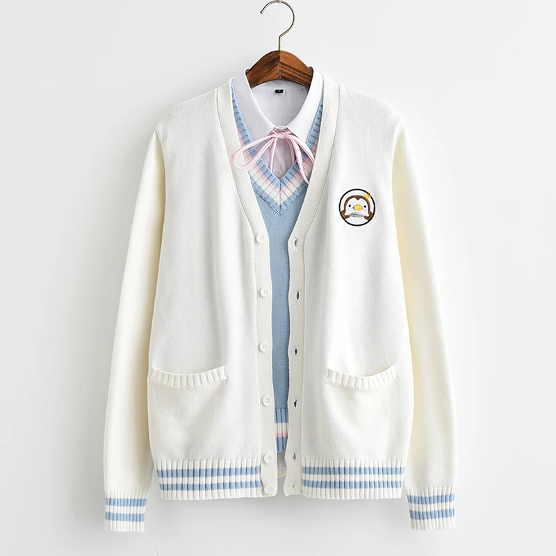 Новинка 2020 милая вышитая детская форма в японском стиле колледжа с милым