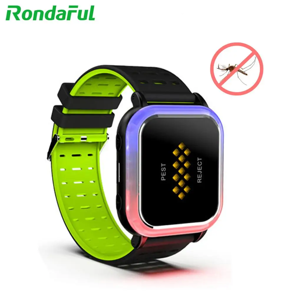 2020 браслет с репеллентом от комаров ультразвуковой репеллент вредителей