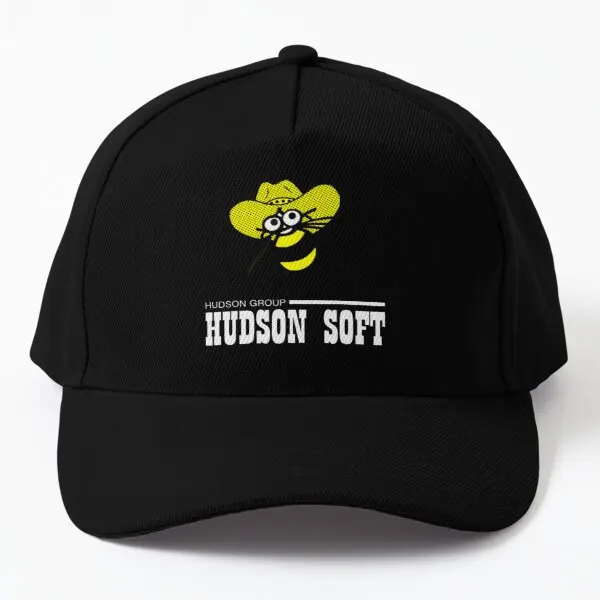 

Hudson Soft Cowboy Bee Logo Baseball Cap Hat Boys Sun Outdoor Snapback Fish Bonnet Sport Hip Hop Solid Color Printed Mens