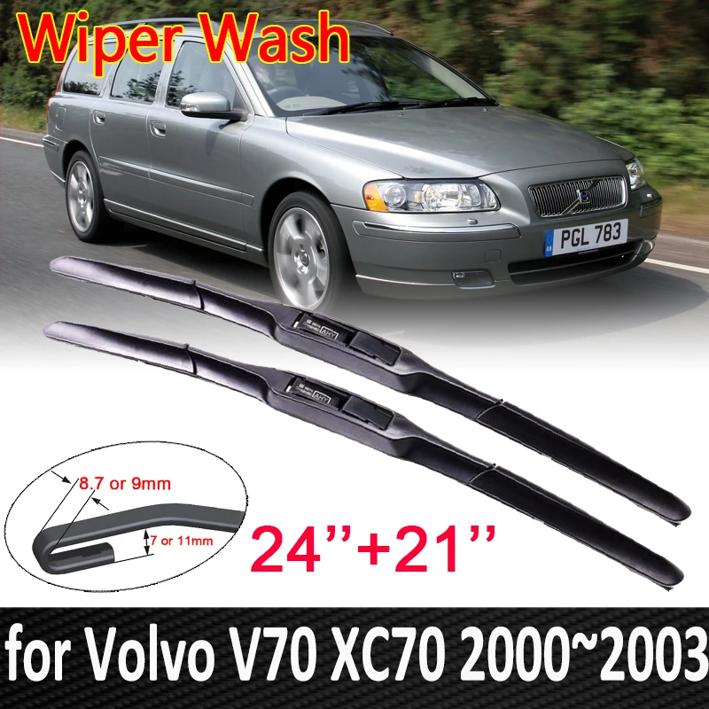 

for Volvo V70 XC70 2000 2001 2002 2003 Car Wiper Blade Front Windscreen Window Windshield Wipers Blades Car Accessories XCV 70