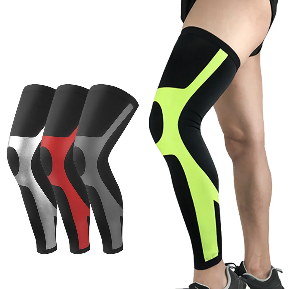 

Getinfit 1PCS Compression Elastic Sleeves Knee Pad Basketball Brace Men Sport Fitness Kneepad Protector Volleyball Knee Support