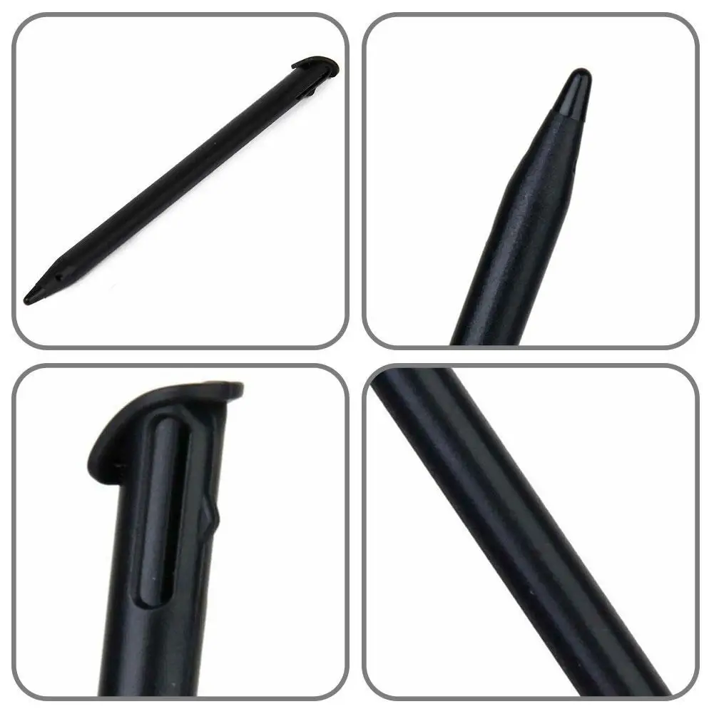 5Pcs Black Plastic Screen Stylus Pen for Nintendo Wii U Pro  Game Accessories images - 6