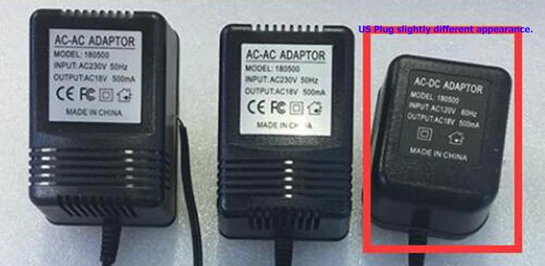 US UK EU Plug 18V трансформатор переменного тока зарядное устройство для WiFi беспроводной дверной звонок блок питания камеры IP видеосвязь кольцо 110 V-240 V