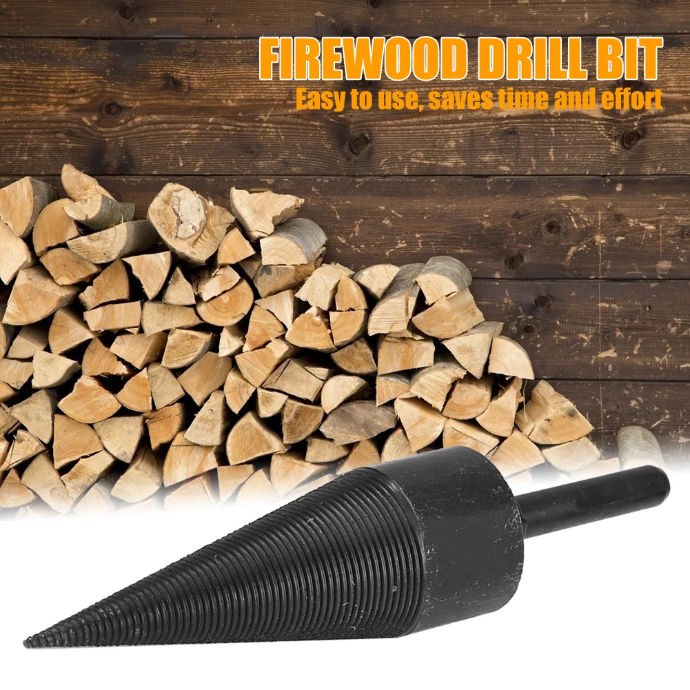 

Adjust Wood Cutter Tool Kit Set Aircraft Type Wood Circle Hole Saw Cutter Driver Firewood Machine Splitter Drill