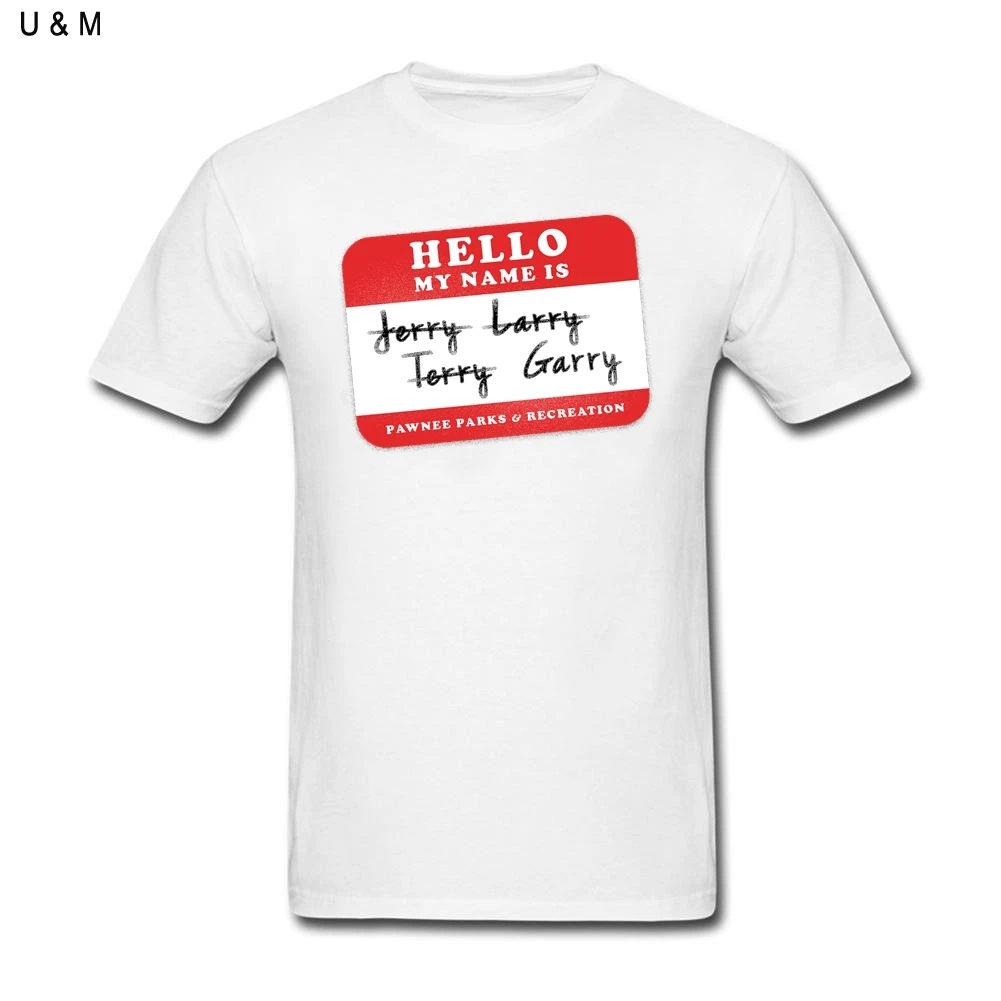 Индивидуальные футболки Hello I'm Garry для мужчин модные стильные командные с
