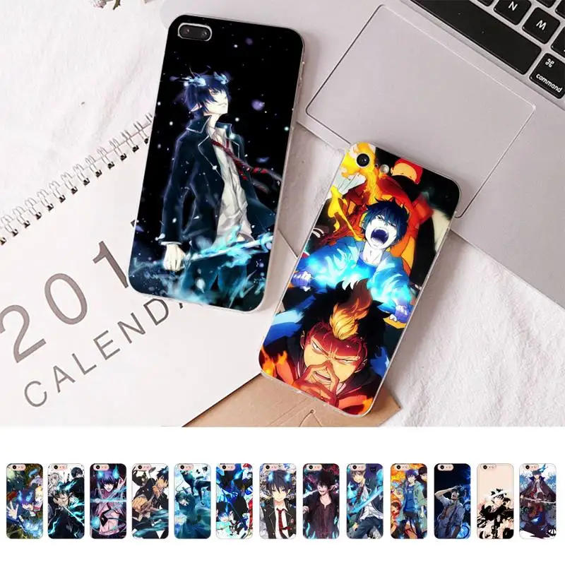 

Blue Exorcist Phone Case for iPhone 13 11 12 pro XS MAX 8 7 6 6S Plus X 5S SE 2020 XR cover