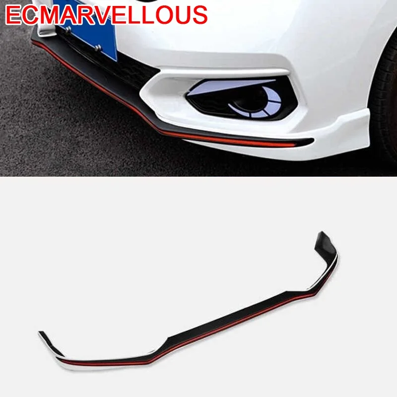 

Auto Protector Accessories Exterior Sticker Front Bumper Lip Car Decoration Styling Moulding 2018 2019 2020 FOR Honda Fit