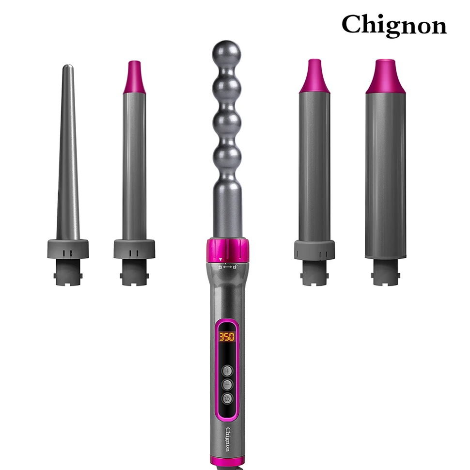 Набор керамических щипцов для завивки волос профессиональные щипцы со сменным